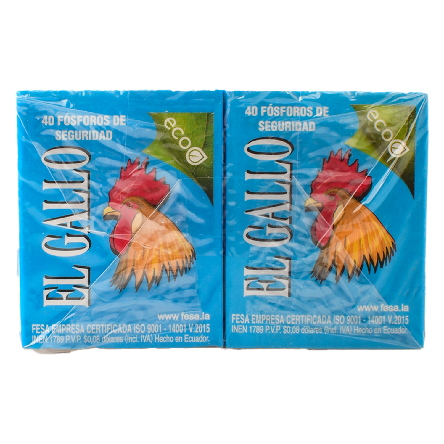 Fósforos Eco EL GALLO X 10 Uds