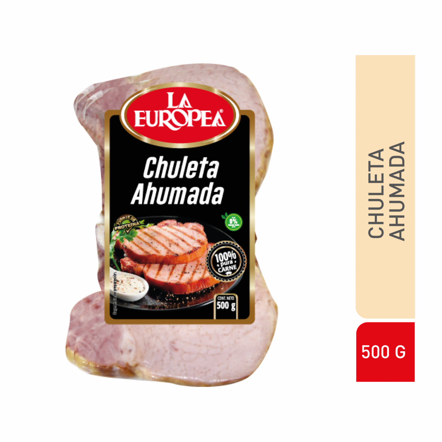 Chuleta Ahumada LA EUROPEA 500 G