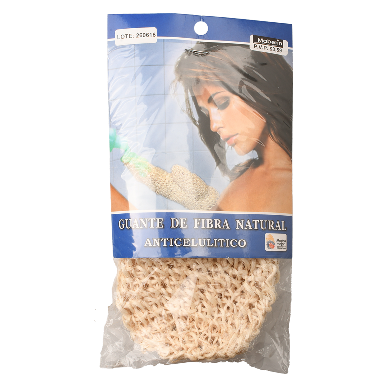 Guante Para Baño De Fibra Natural RIOS ARIZAGA Unidad