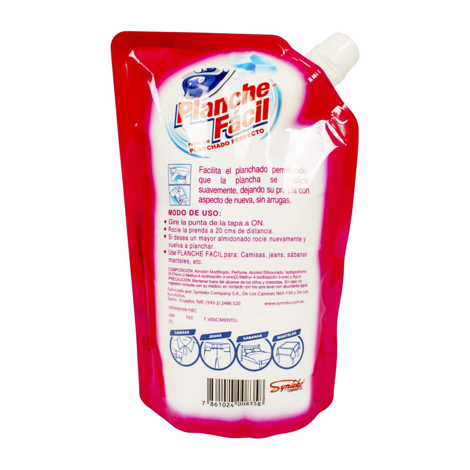 Planche Fácil Floral PLANCHE FÁCIL 600 Ml