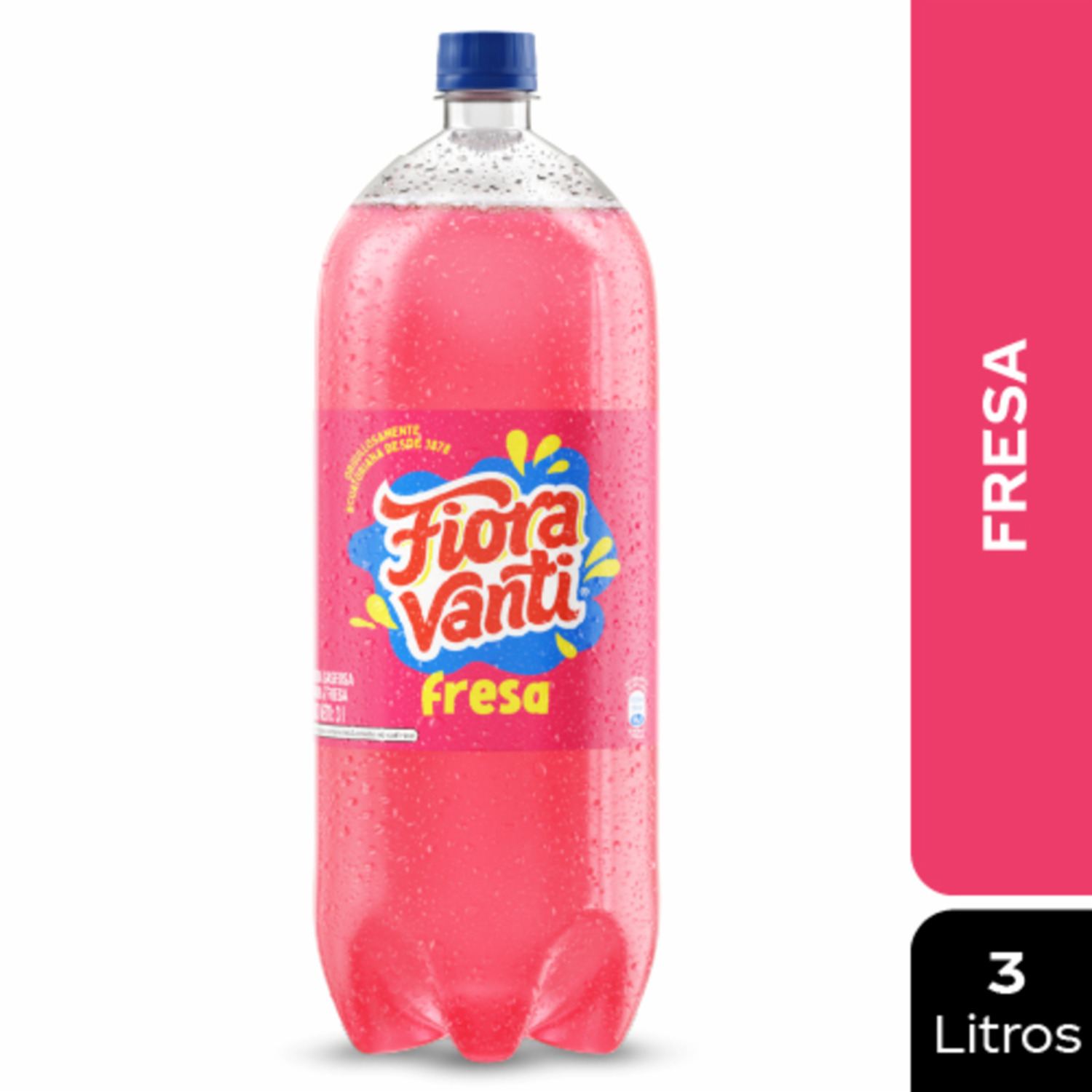 Gaseosa De Fresa FIORAVANTI 3000 Ml