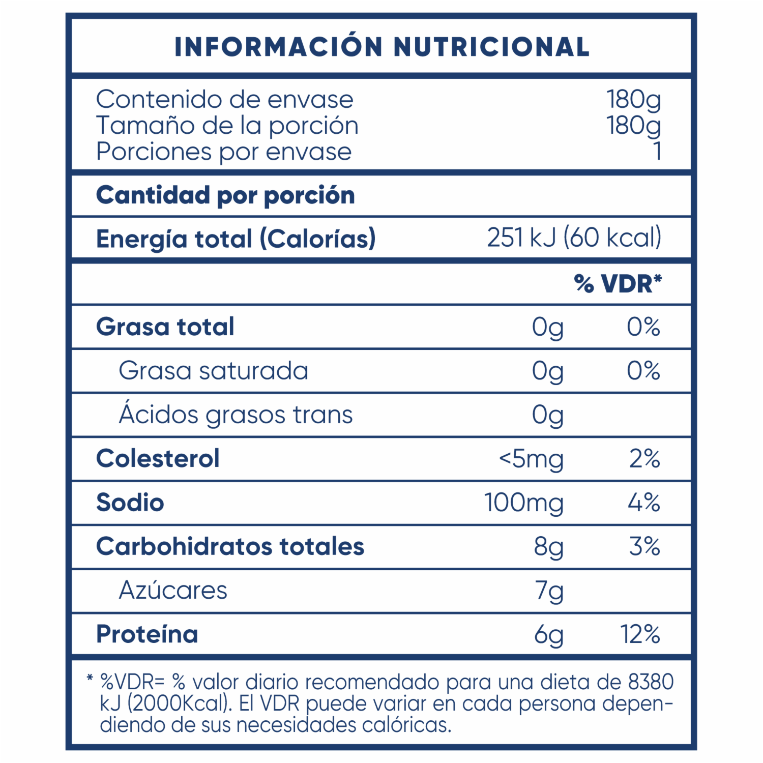 Yogurt Deslactosado De Vainilla CHIVERIA 180 G
