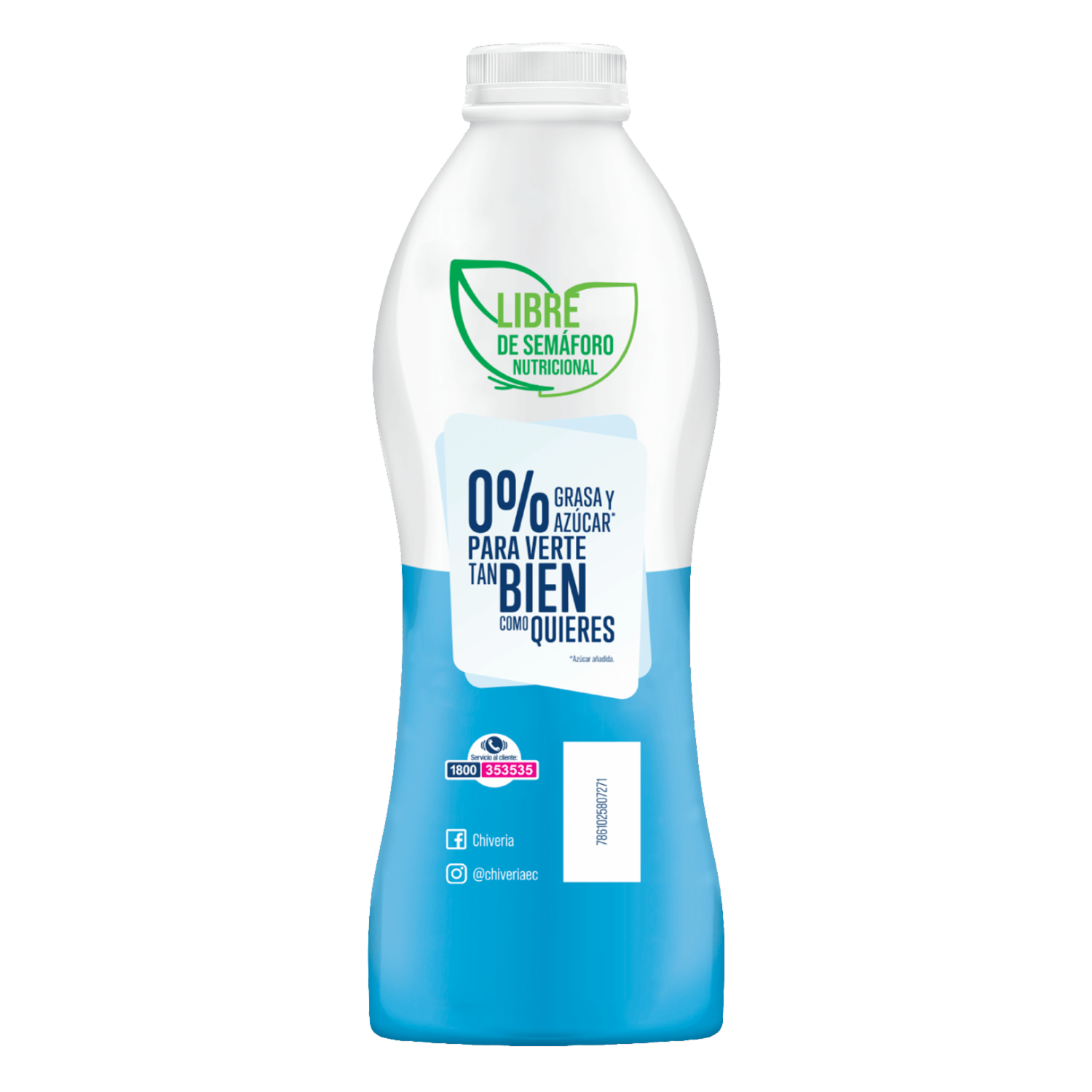 Yogurt Light Durazno CHIVERIA 1700 G