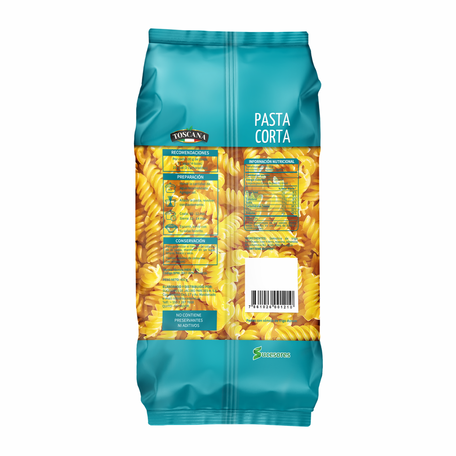 Fideo Broca TOSCANA 400 G