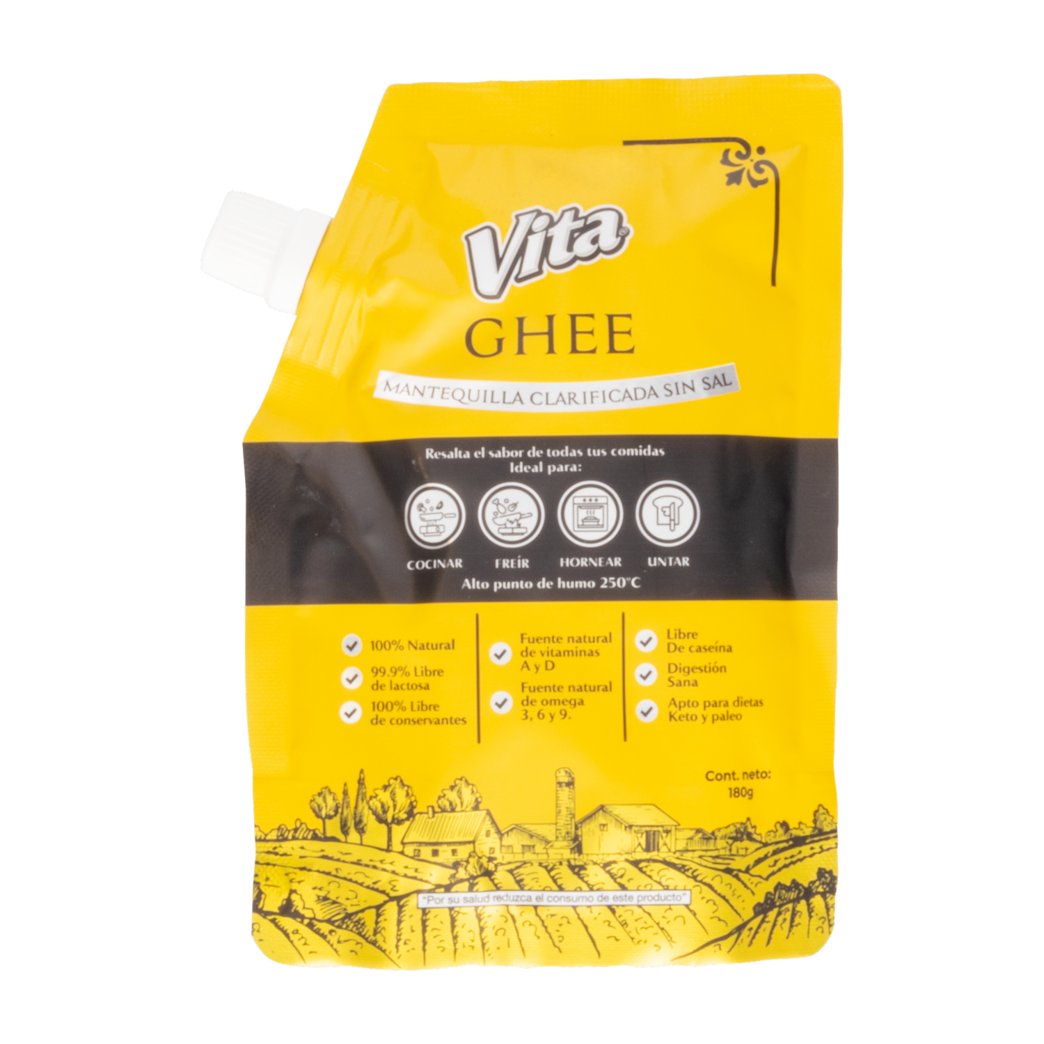 Mantequilla Ghee VITA 180 G
