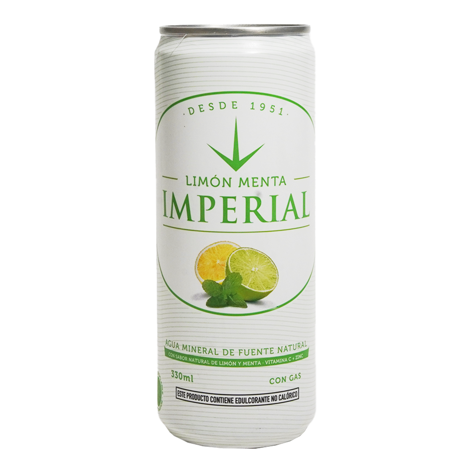 Agua Mineral Limón Menta IMPERIAL 330 ml