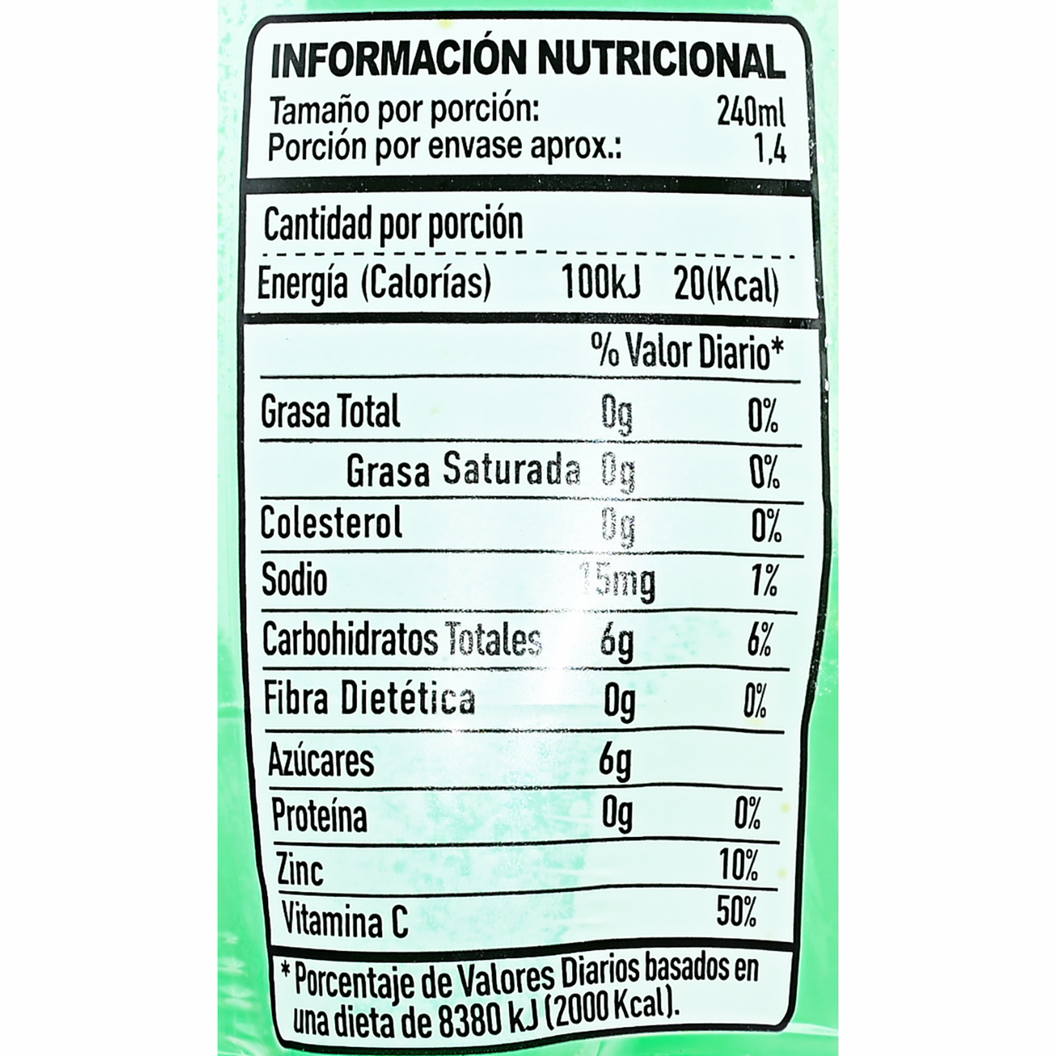 Agua Mineral Sabor A Limon IMPERIAL 330 Ml