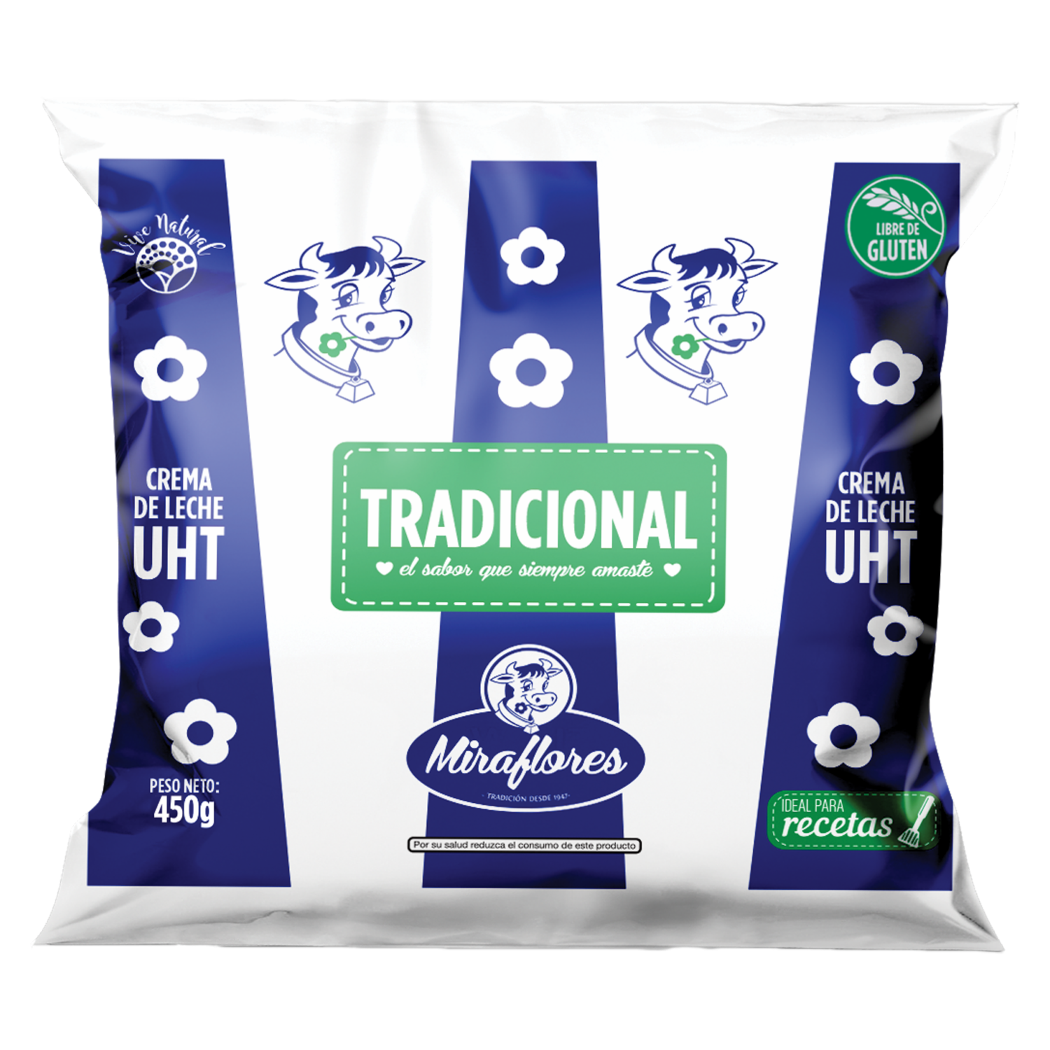 Crema De Leche Tradicional MIRAFLORES 450 G
