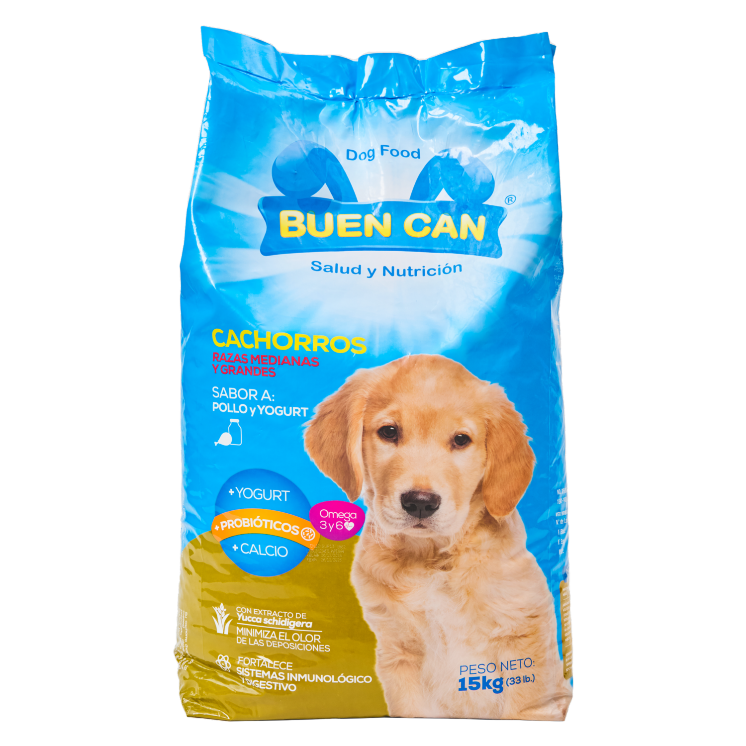 Alimento Para Perros Cachorros Razas Medianas Y Grandes BUEN CAN 15000 G