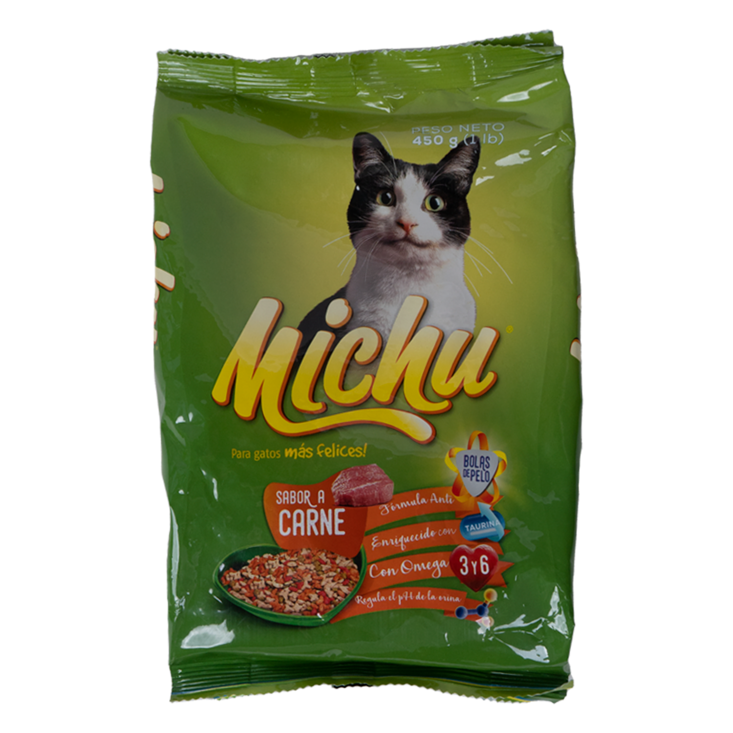 Alimento Para Gatos Adultos MICHU 450 G