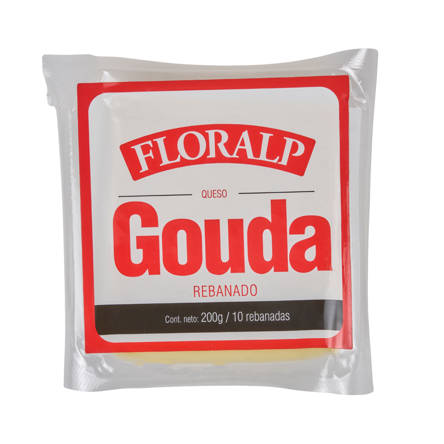 Queso Gouda Rebanado FLORALP 200 G