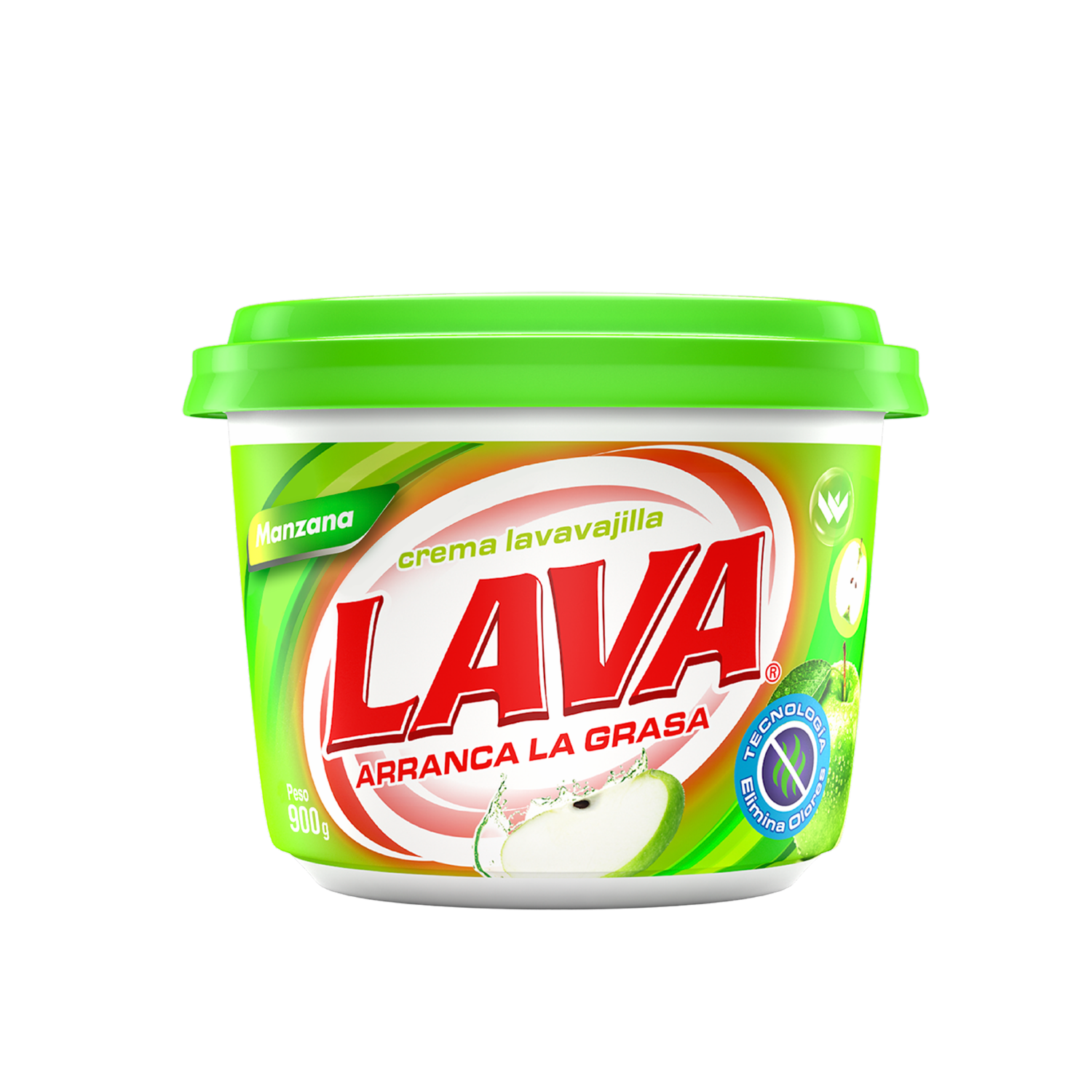 Lavavajilla En Crema Manzana LAVA 900 G