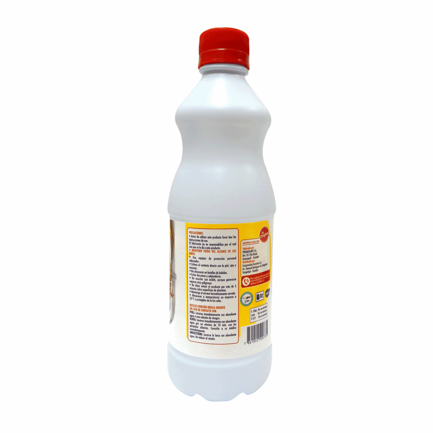Destapador De Cañerías Máximo Poder Disolvente LA ORIGINAL 500 Ml