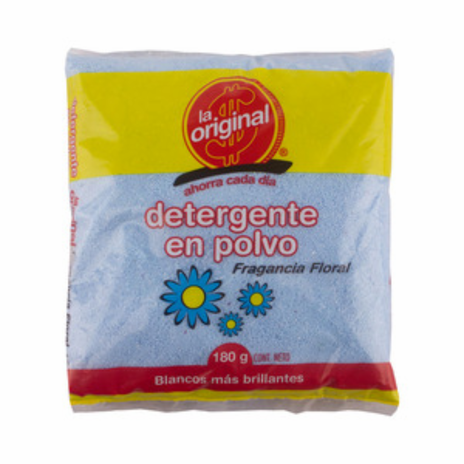 Detergente En Polvo Fragancia Floral LA ORIGINAL 180 G