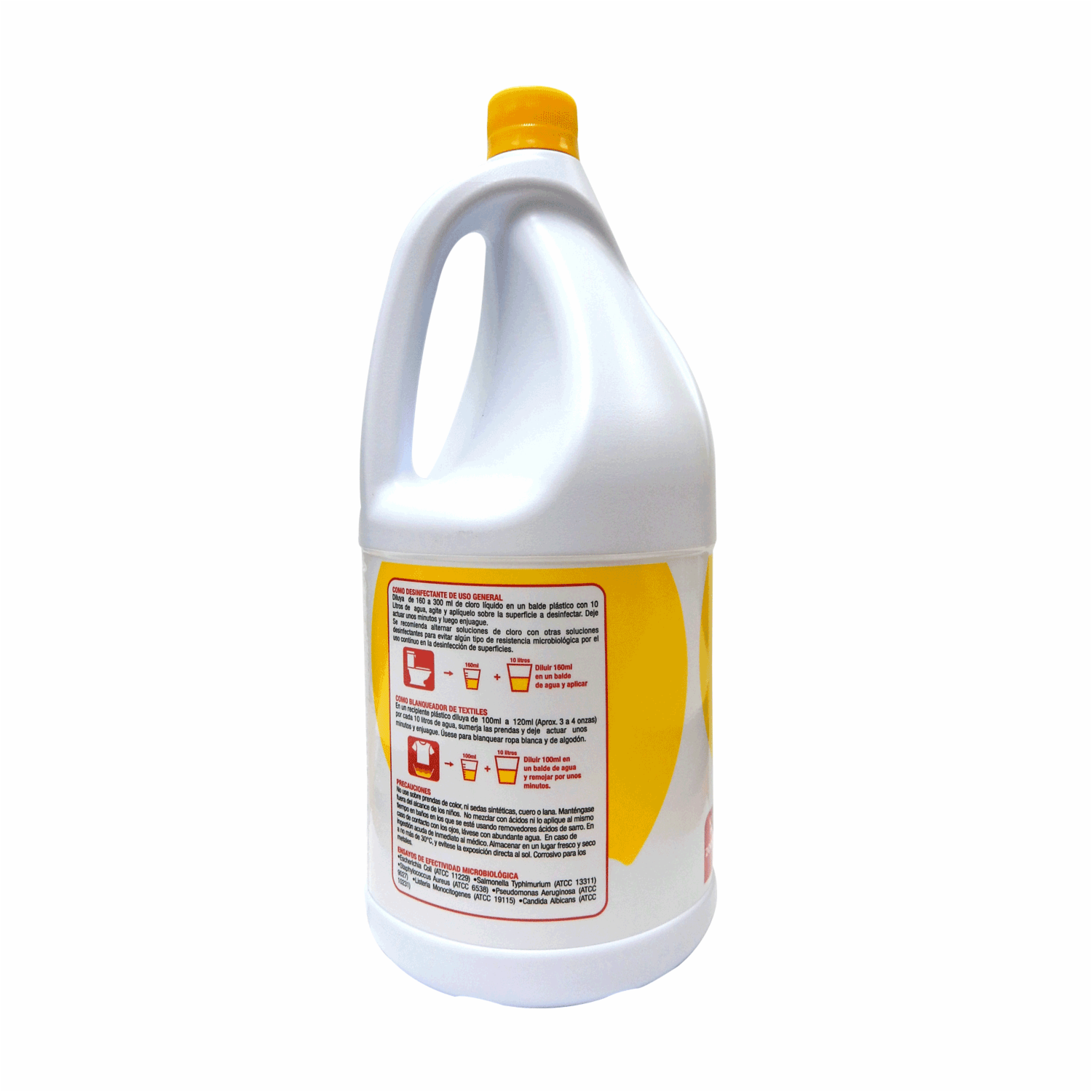 Cloro Líquido Desinfecta, Blanquea, Desodoriza Y Desmancha LA ORIGINAL 2000 Ml