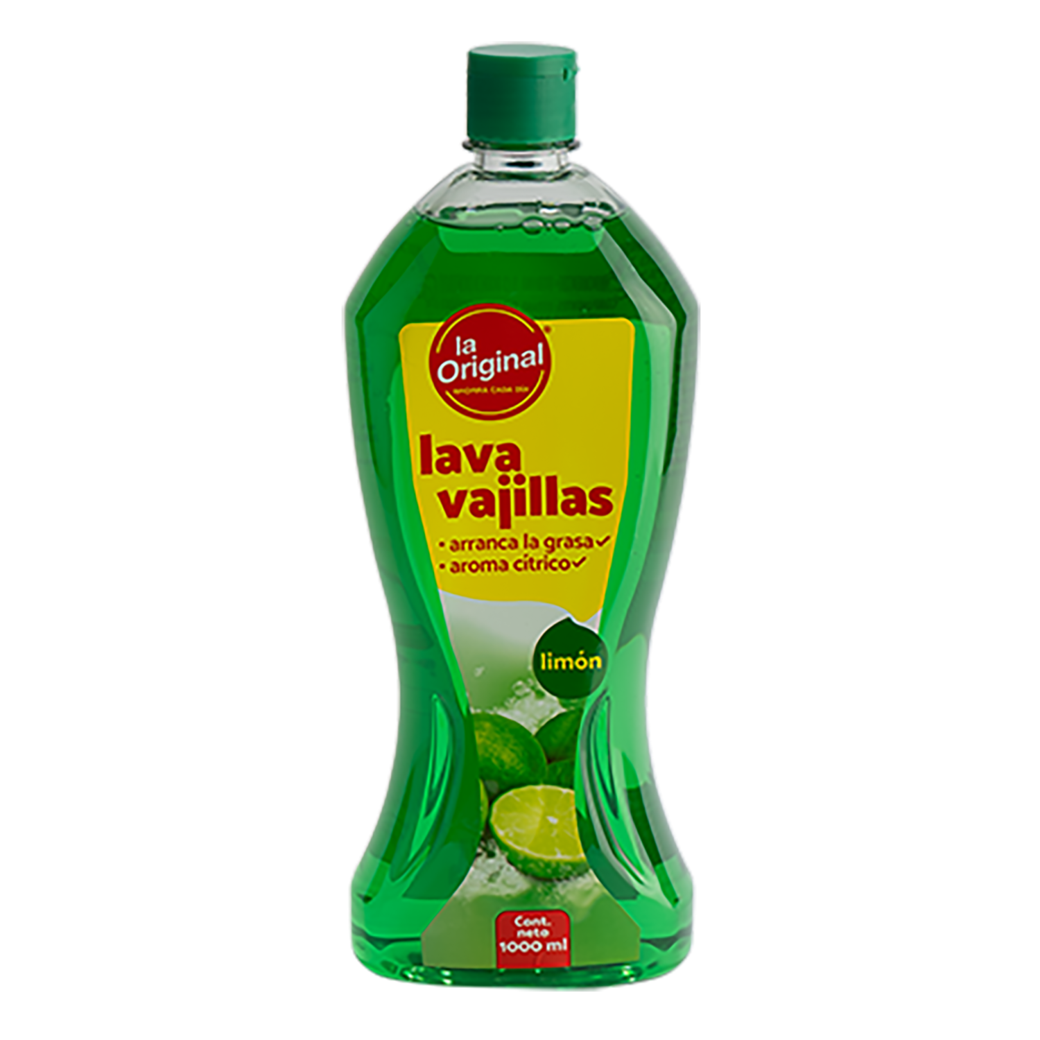 Lavavajilla Líquido Limón LA ORIGINAL 1000 Ml