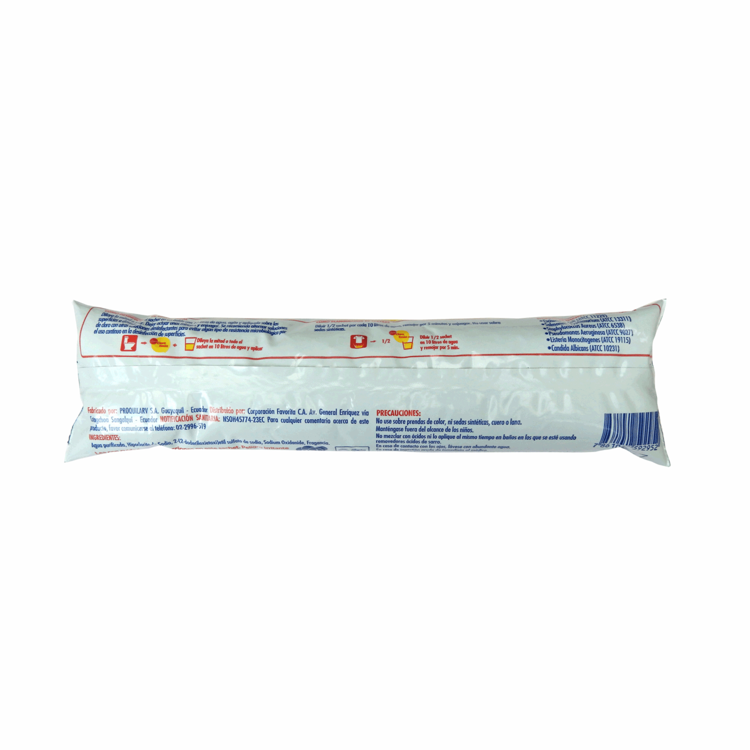 Cloro Líquido Con Aroma A Limón LA ORIGINAL 270 Ml