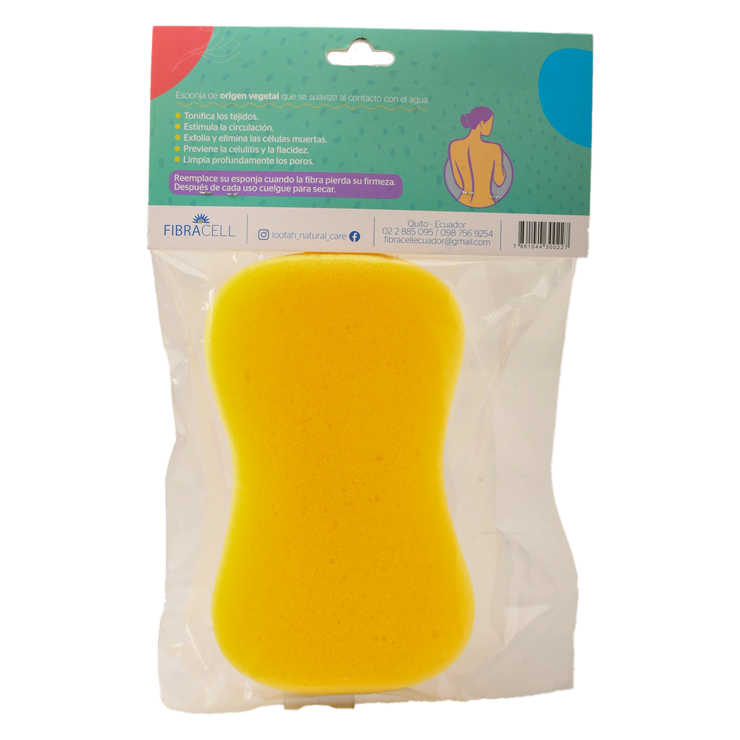 Esponja De Baño Espumoso Para Cuerpo LOOFAH Unidad