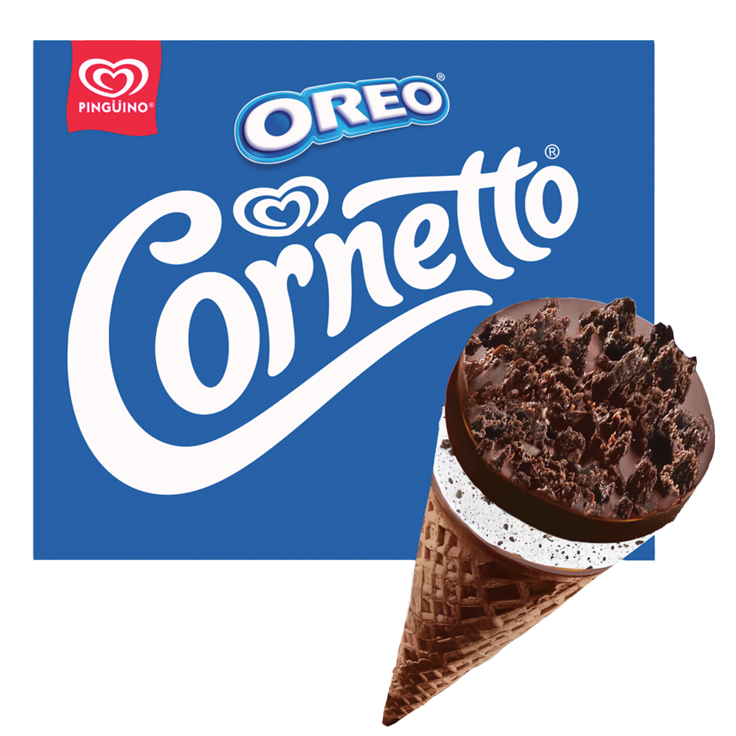 Helado Cornetto Oreo Pack PINGÜINO 6 X 110 Ml