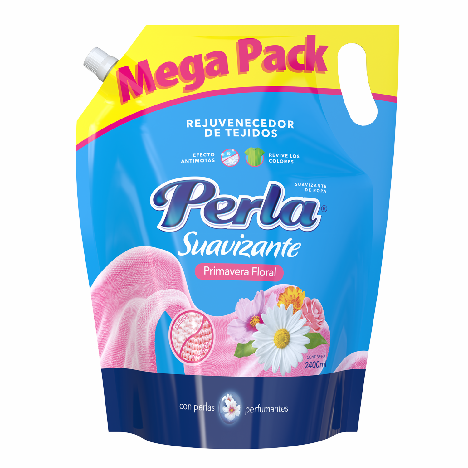 Suavizante Fragancia Primavera PERLA 2.40l