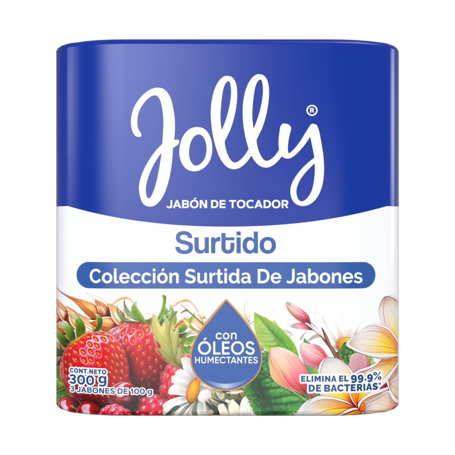 Jabón De Tocador Surtido JOLLY 3 X 100 G