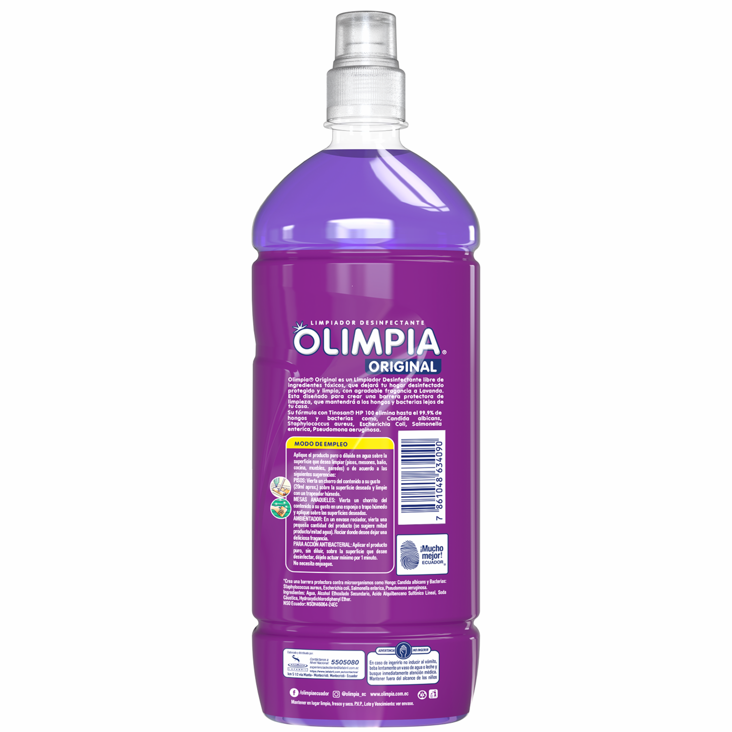 Desinfectante Con Aroma A Lavanda OLIMPIA 900 Ml
