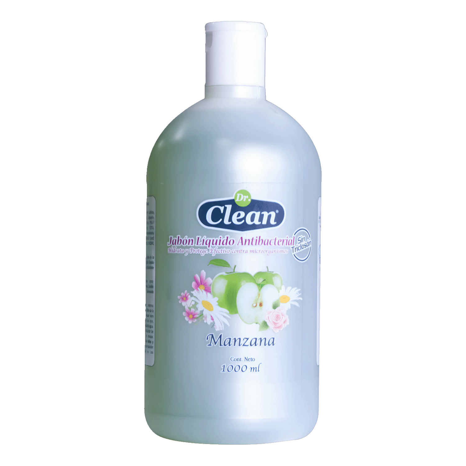 Jabón Líquido Antibacterial Aroma Manzana DR. CLEAN 1000 Ml