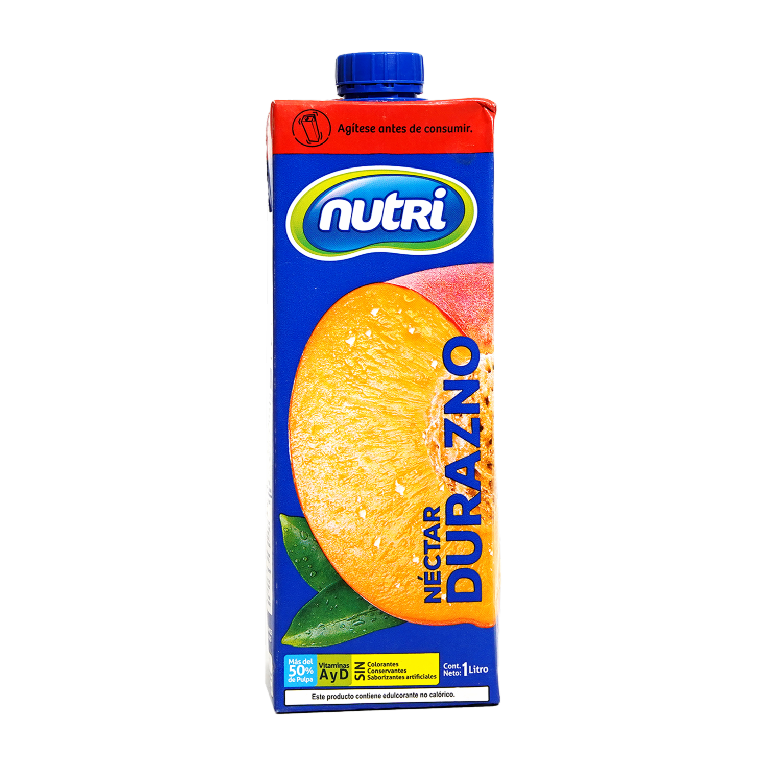 Jugo Néctar de Durazno NUTRI 1000 Ml