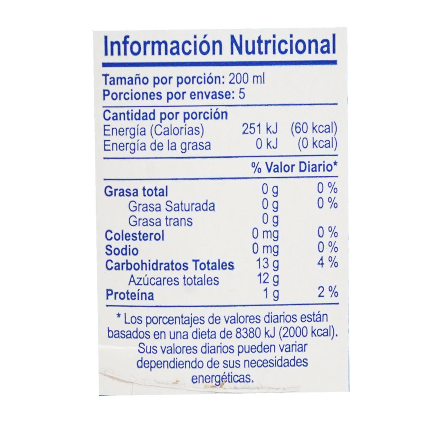 Jugo Néctar de Durazno NUTRI 1000 Ml