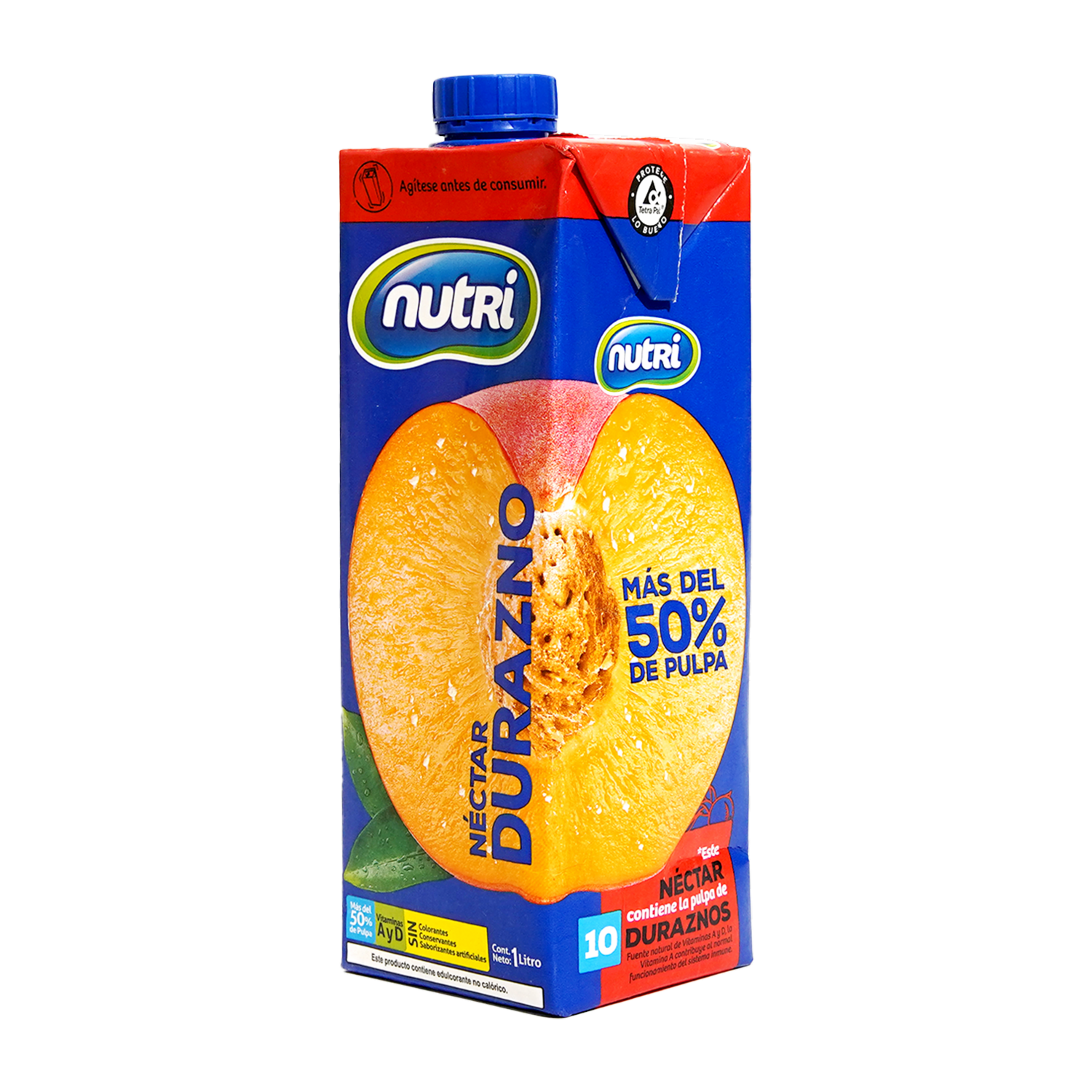 Jugo Néctar de Durazno NUTRI 1000 Ml