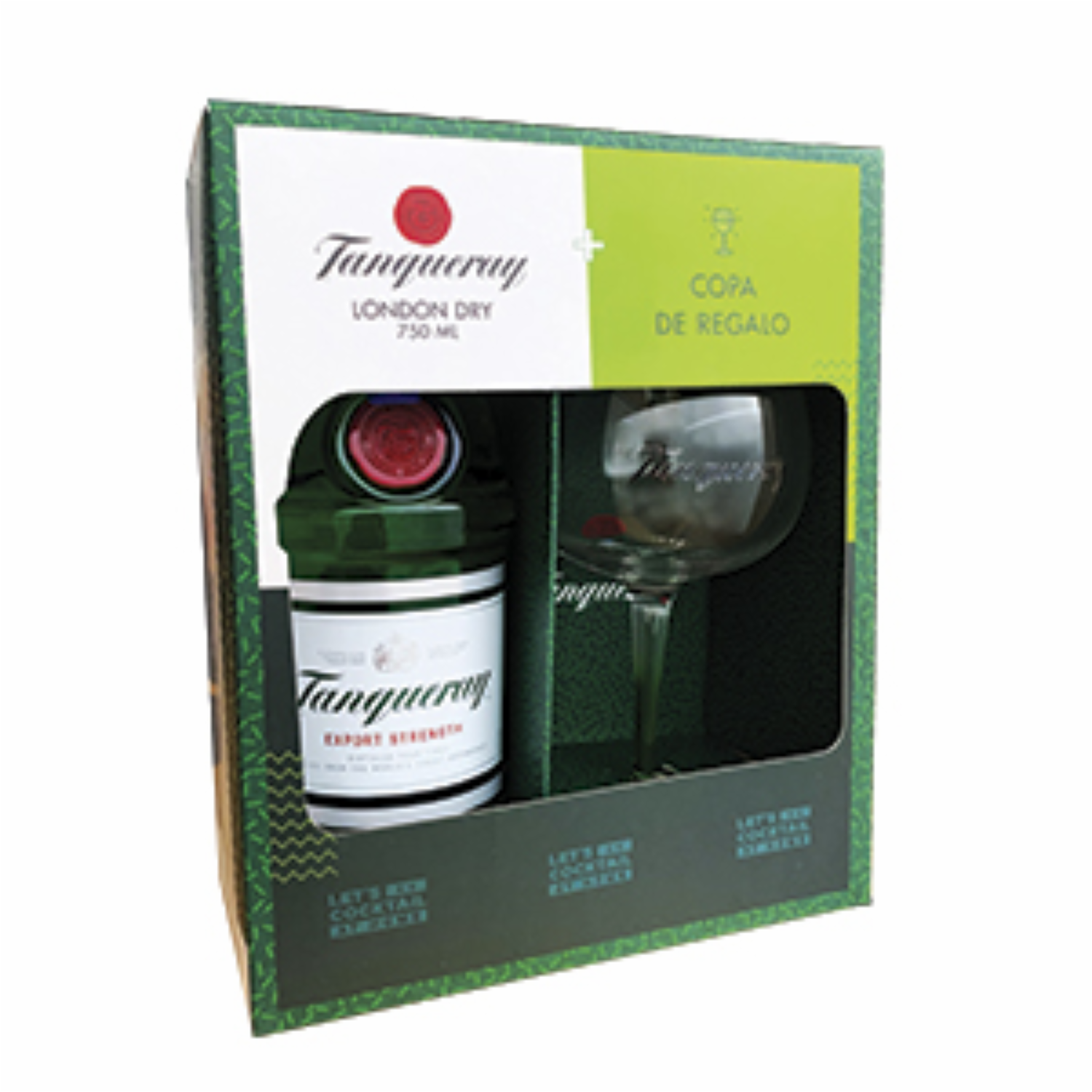 Gin Pack Mas Copa TANQUERAY 750 Ml