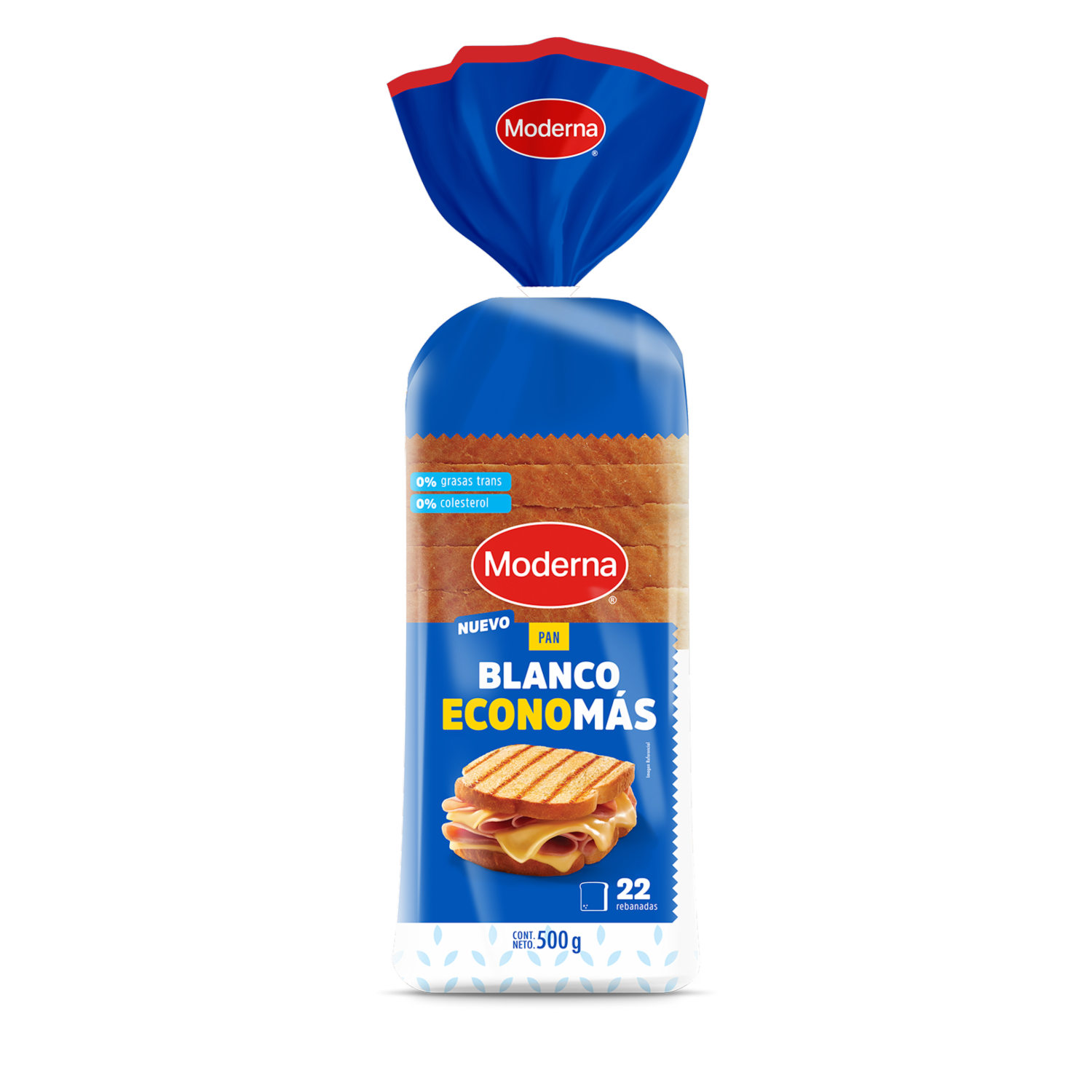 Pan Blanco Economás MODERNA 500 G