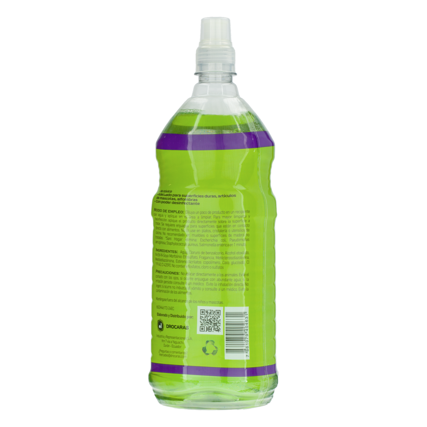 Desinfectante Para Manchas De Mascotas SANI 1000 Ml