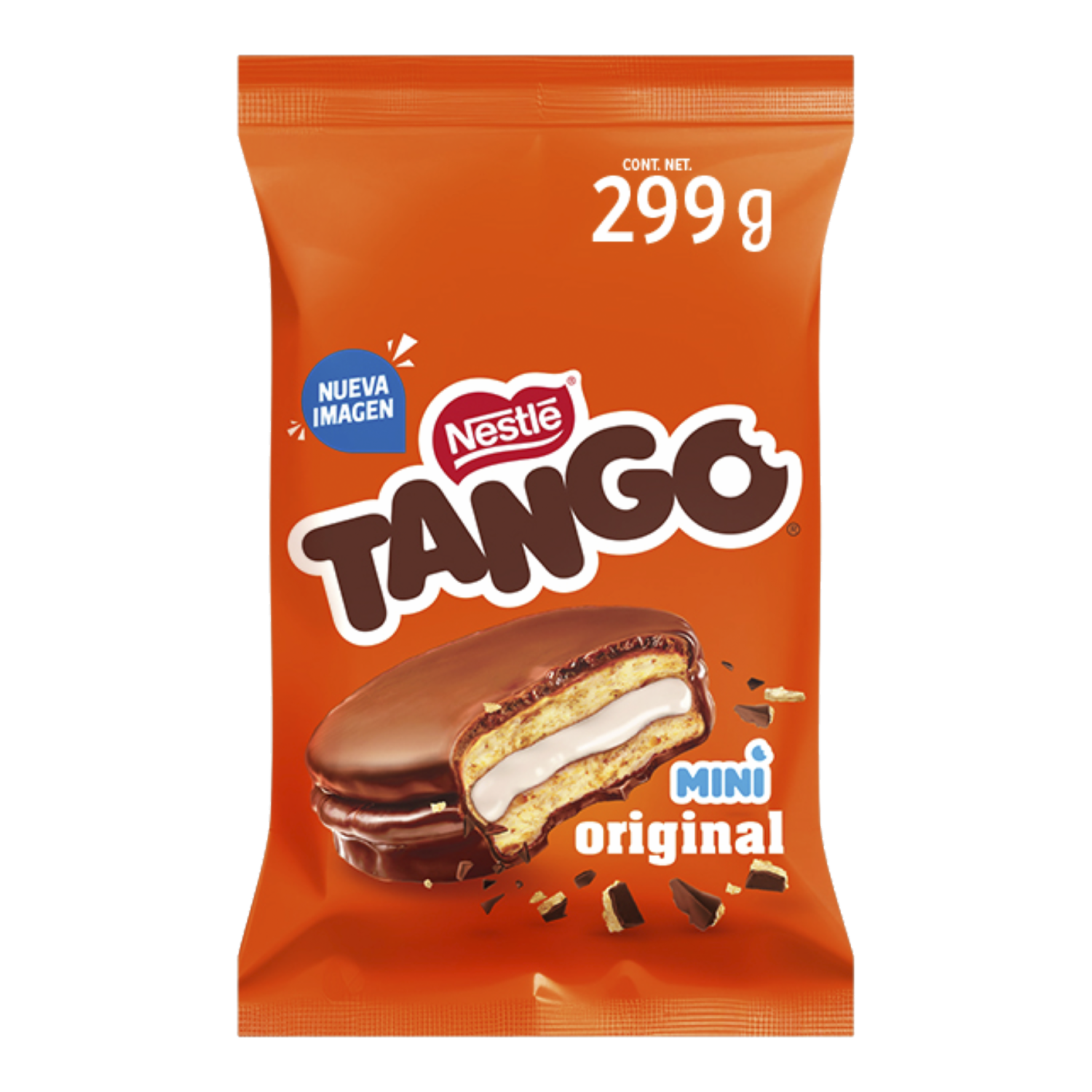 Galletas Dulces Recubierta De Chocolate TANGO 299 G