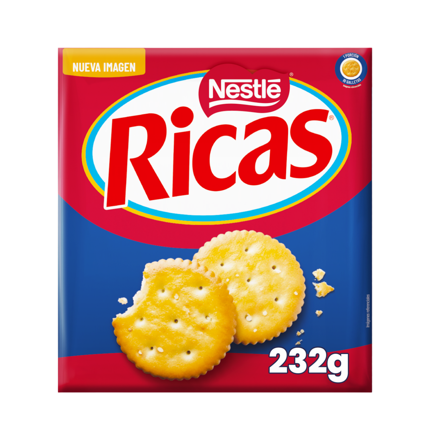 Galletas De Sal Sin Colorantes RICAS 232 G