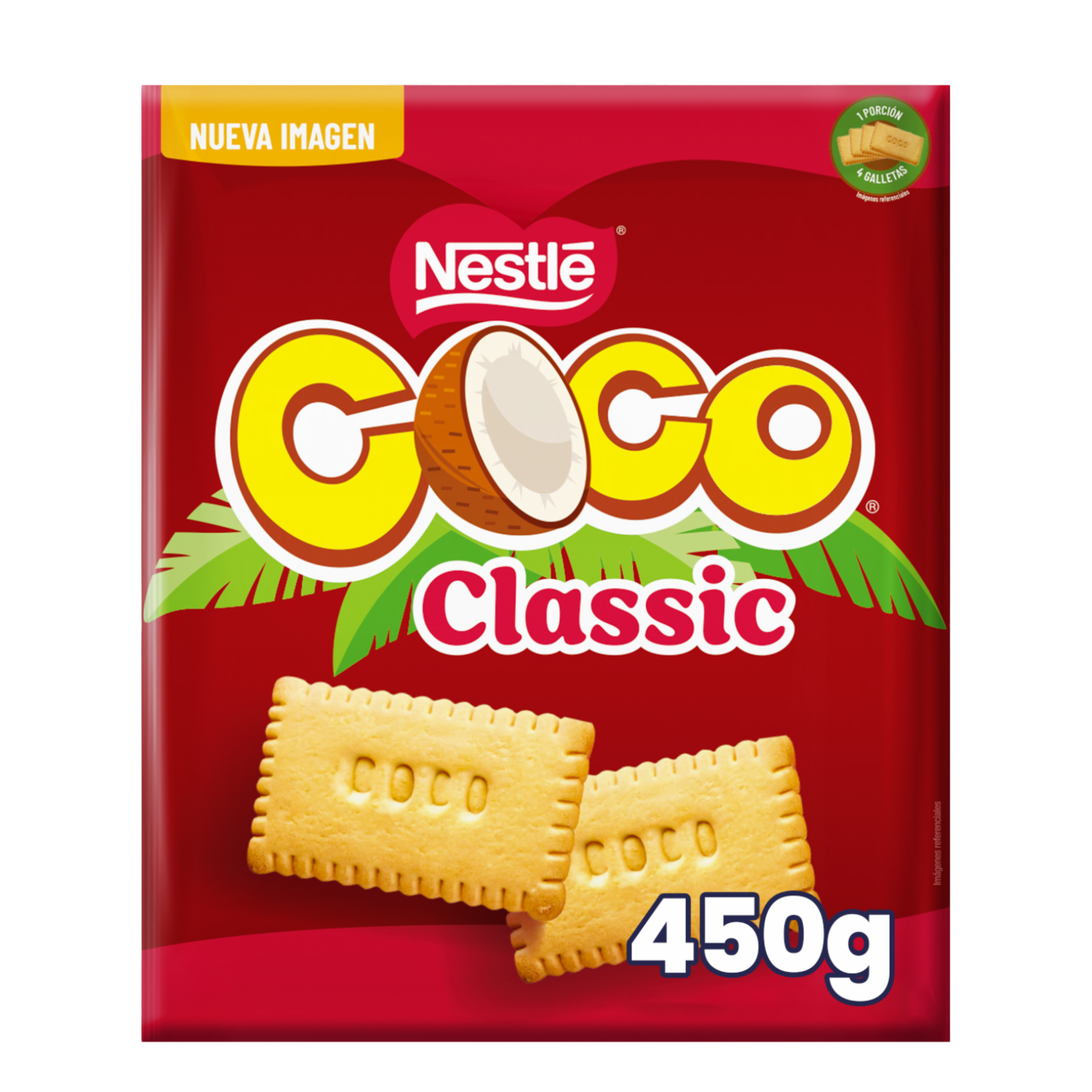 Galletas Dulces Sabor A Coco NESTLÉ 450 G