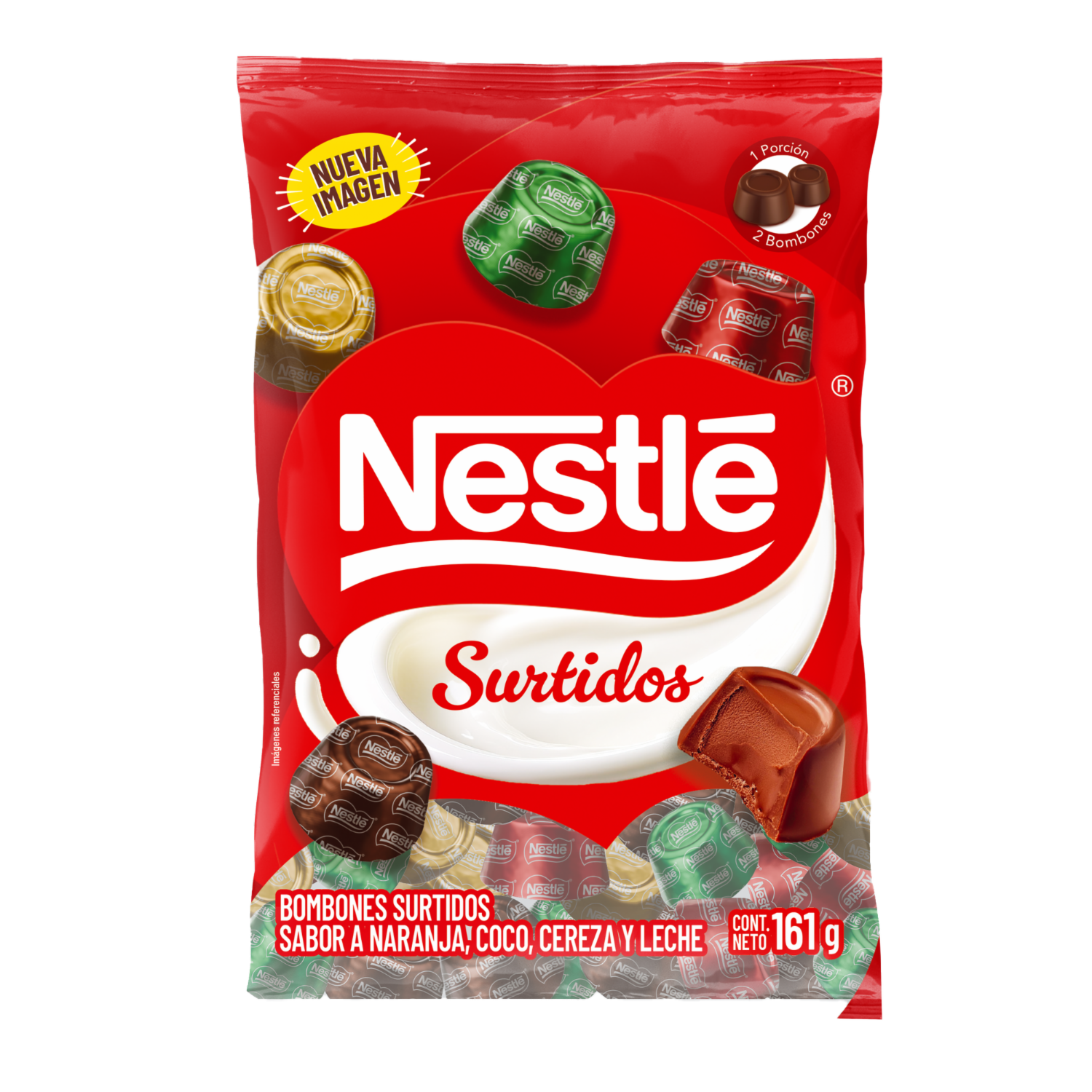 Bombones De Chocolate Con Leche Surtidos NESTLÉ 161 G