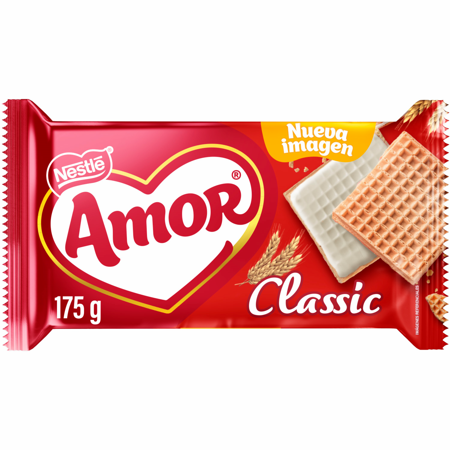 Galletas Dulces Waffer Clásica AMOR 175 G