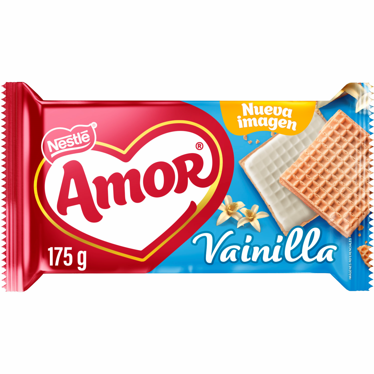 Galletas Dulces Waffer Vainilla AMOR 175 G