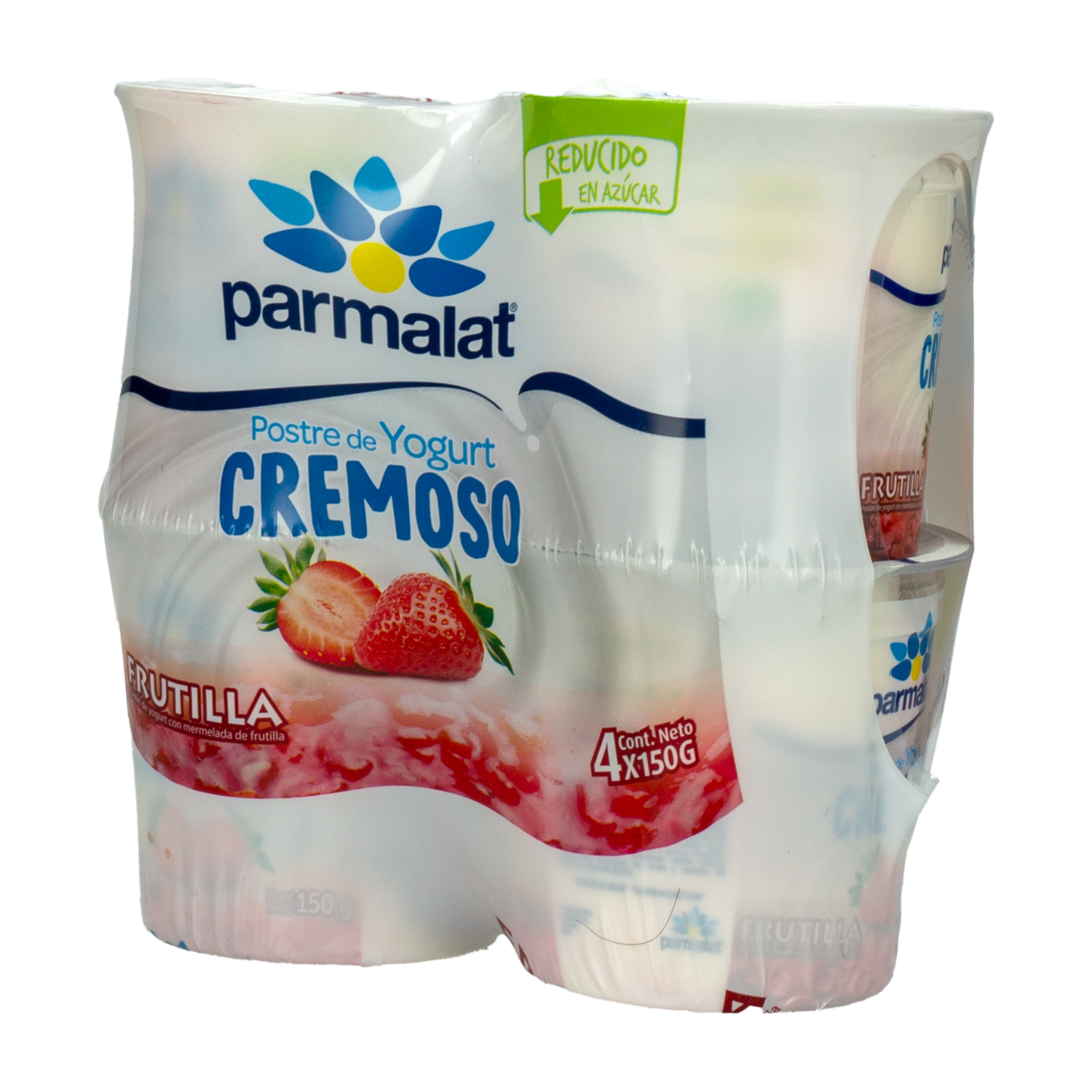 Postre De Yogurt Con Frutilla PARMALAT 4 X 150 G