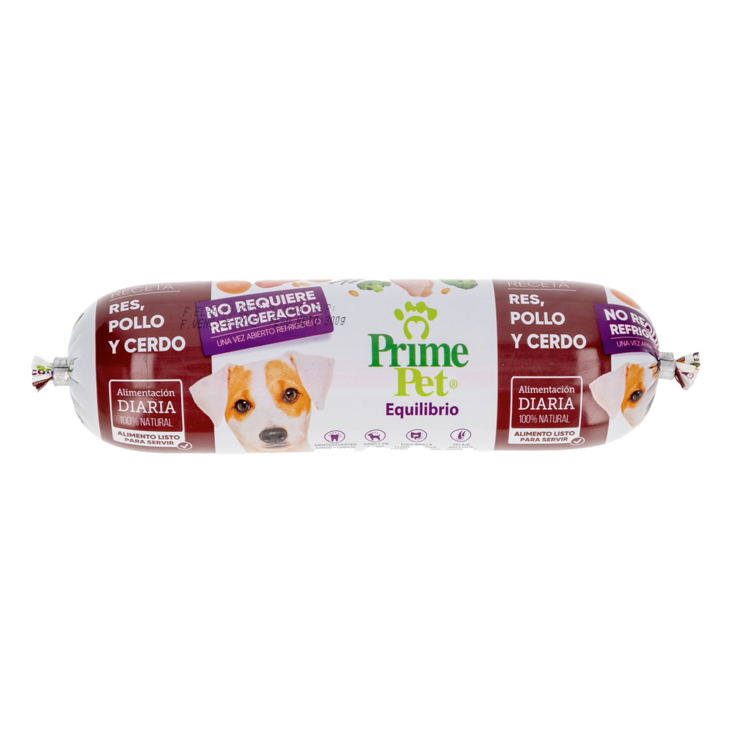 Alimento Húmedo Para Perros Listo Sabor A Pollo Res Y Cerdo PRIME PET 300 G