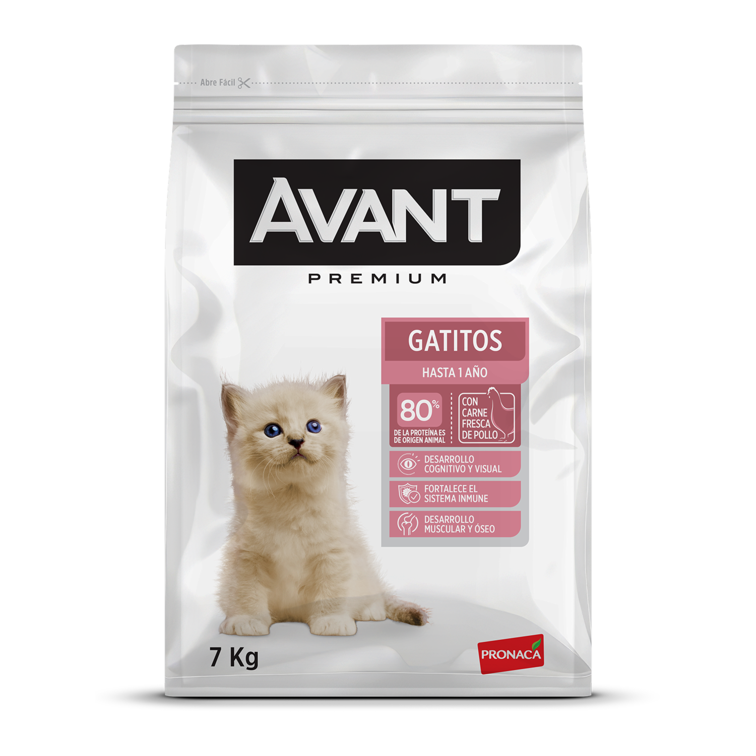 Alimento Para Gatitos Hasta 1 Año Premium AVANT 7 Kg
