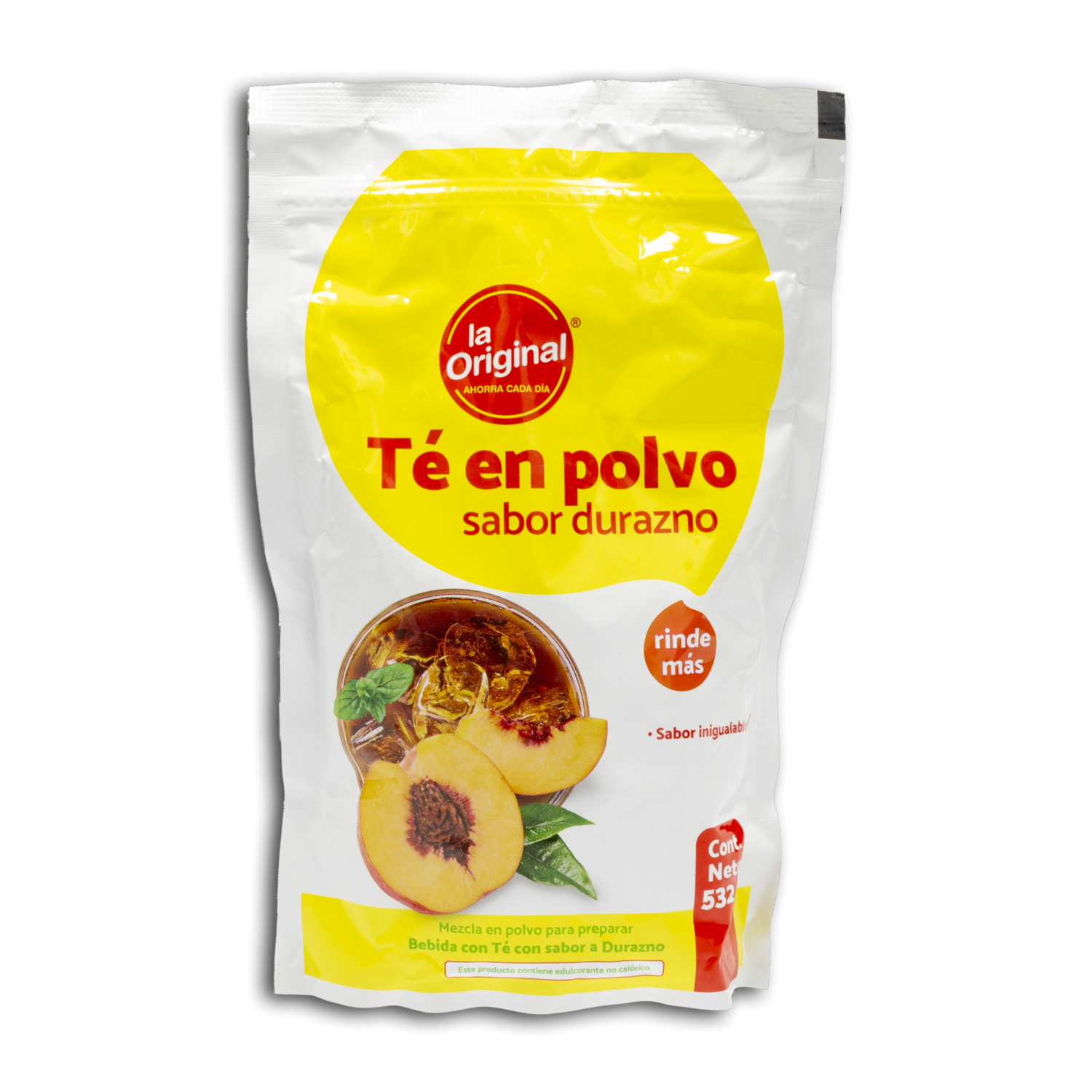 Té En Polvo Sabor A Durazno LA ORIGINAL 532 G