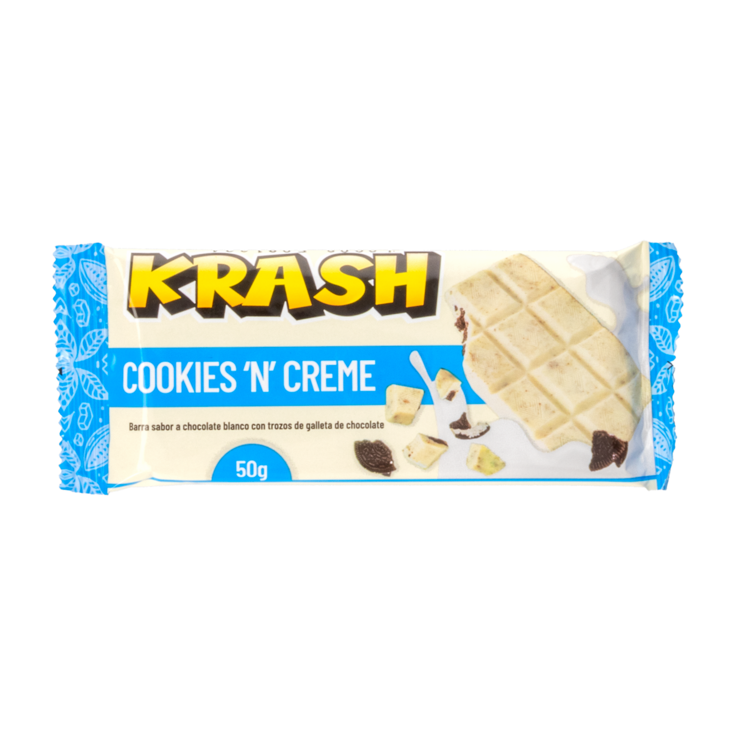 Barra Energética Cookies And Cream KRASH 50 G