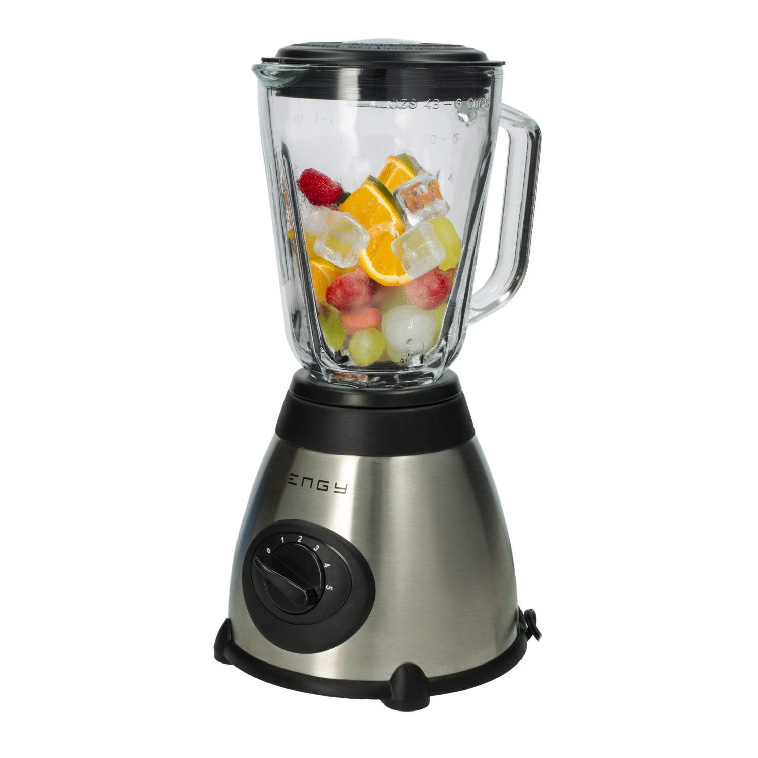 Licuadora Vaso De Vidrio 1.5 Litros ENGY DIS-09056001SS