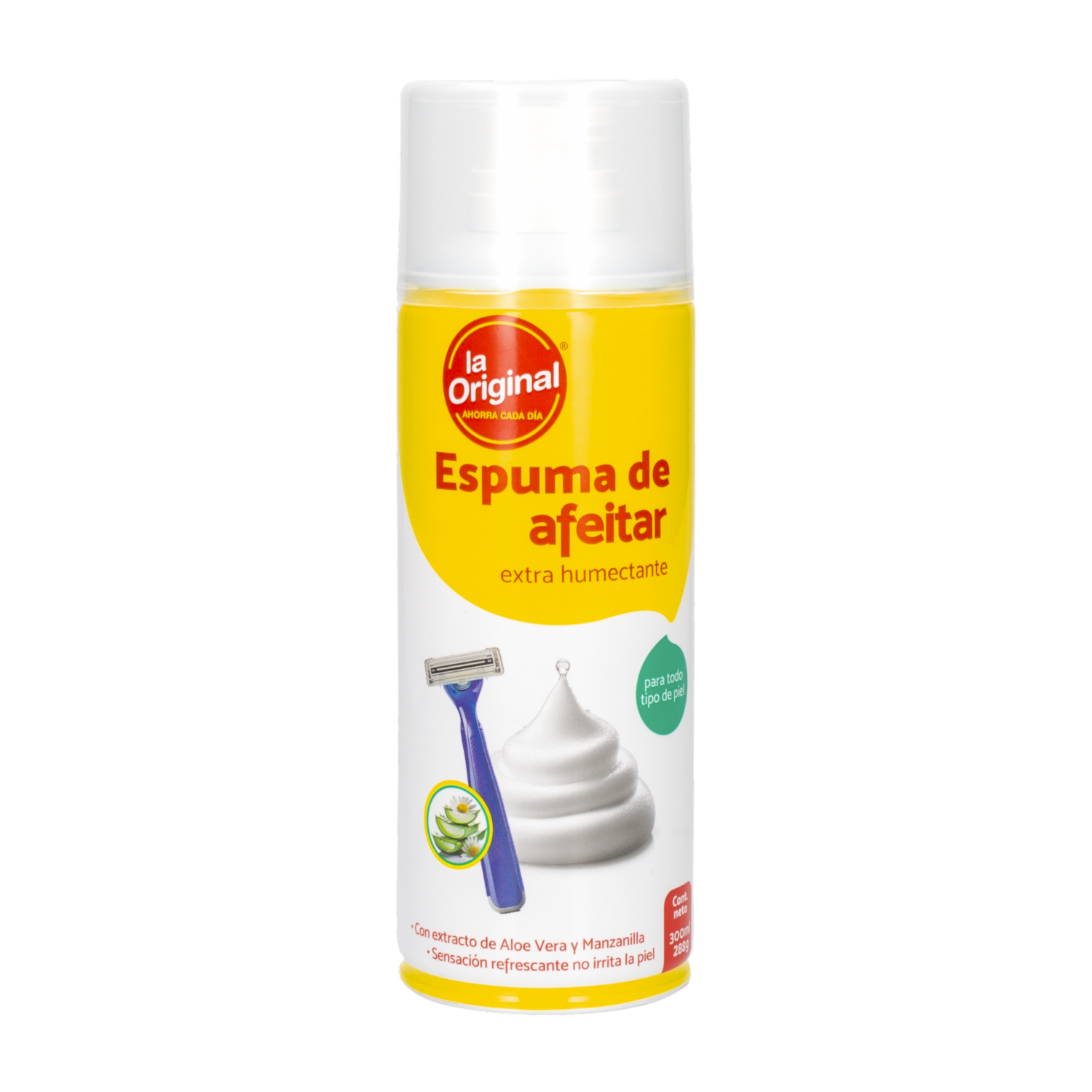 Espuma De Afeitar Humectante LA ORIGINAL 300 Ml