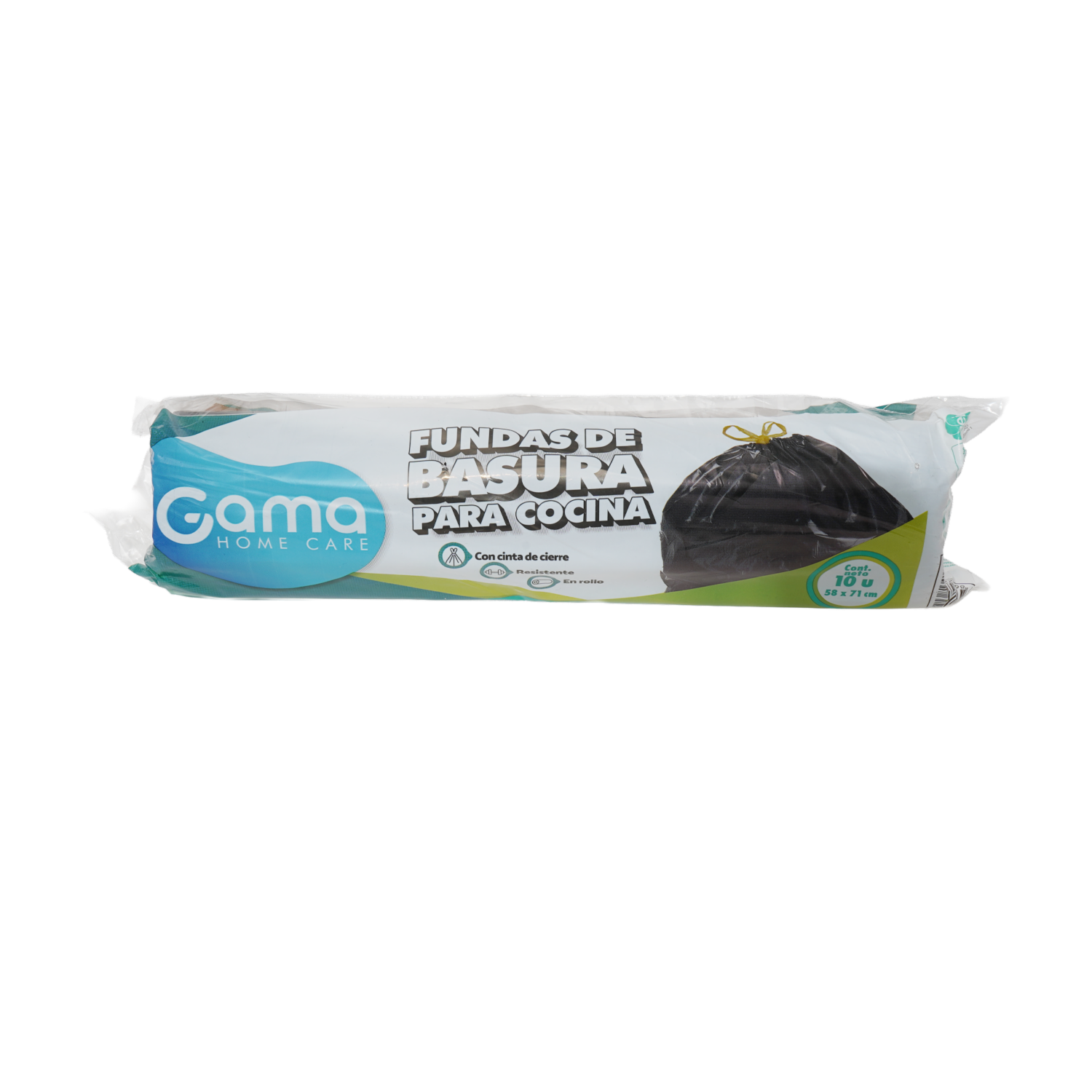 Funda De Basura Para Cocina Con Cierre GAMA X 10 Uds