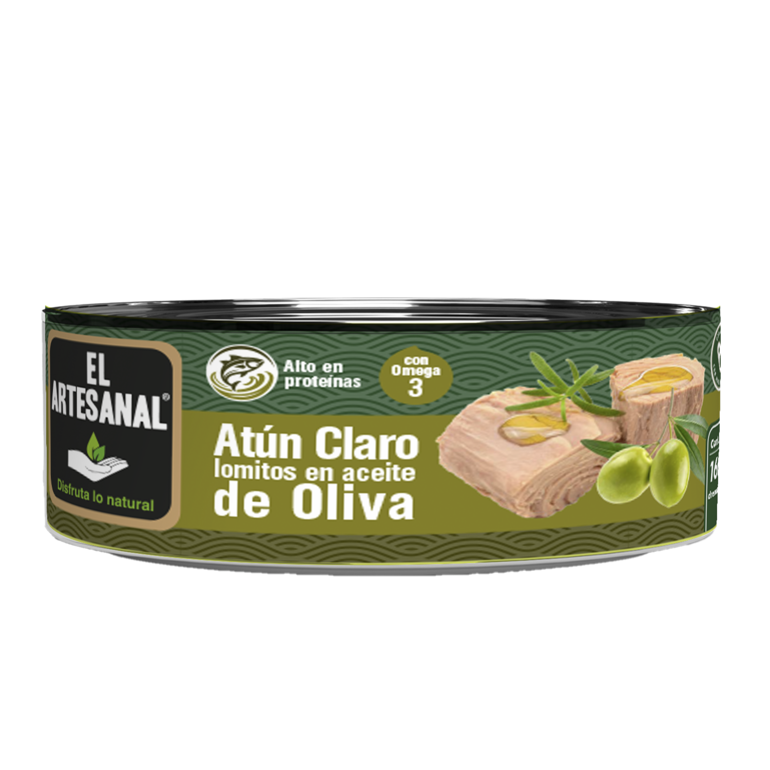 Atún Lomitos En Aceite De Oliva EL ARTESANAL 160 G