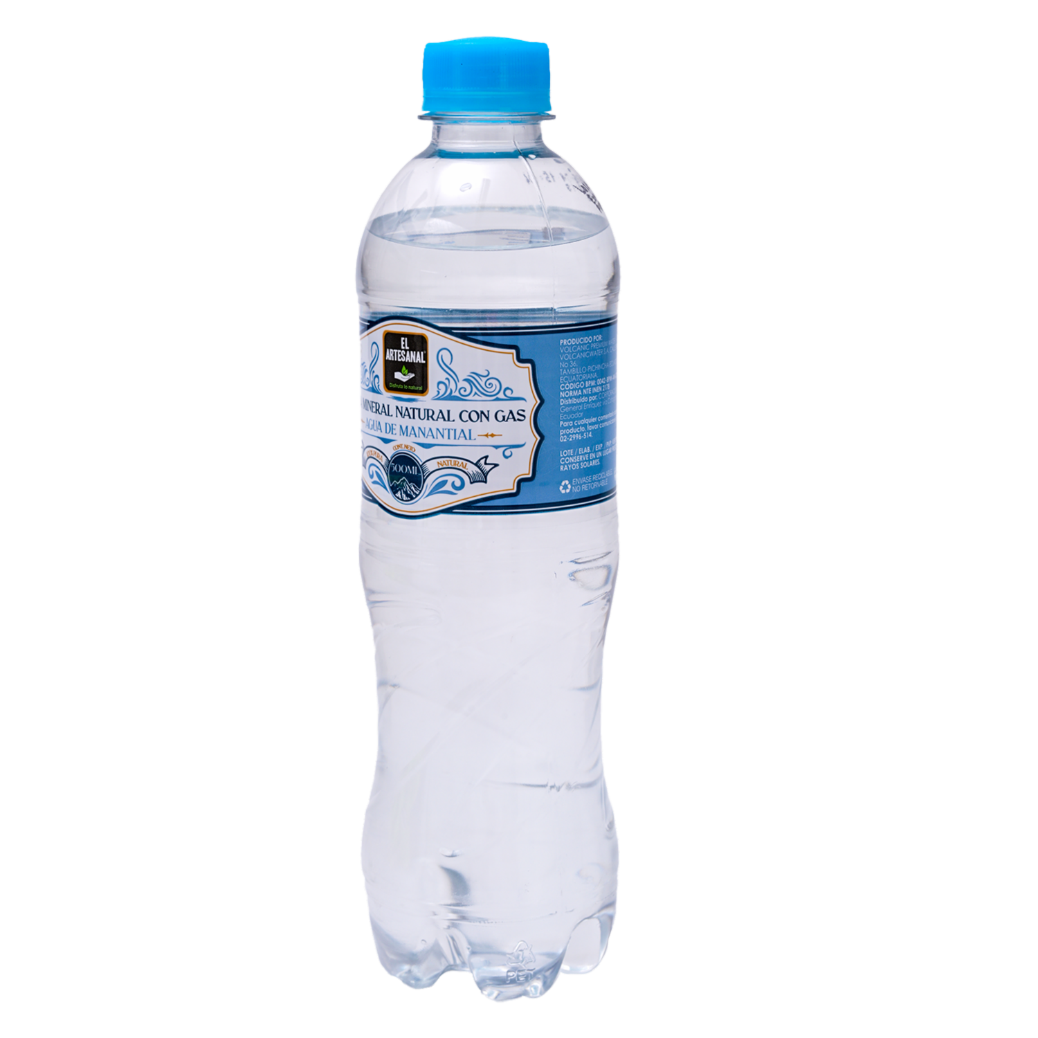 Agua Con Gas EL ARTESANAL 500 Ml