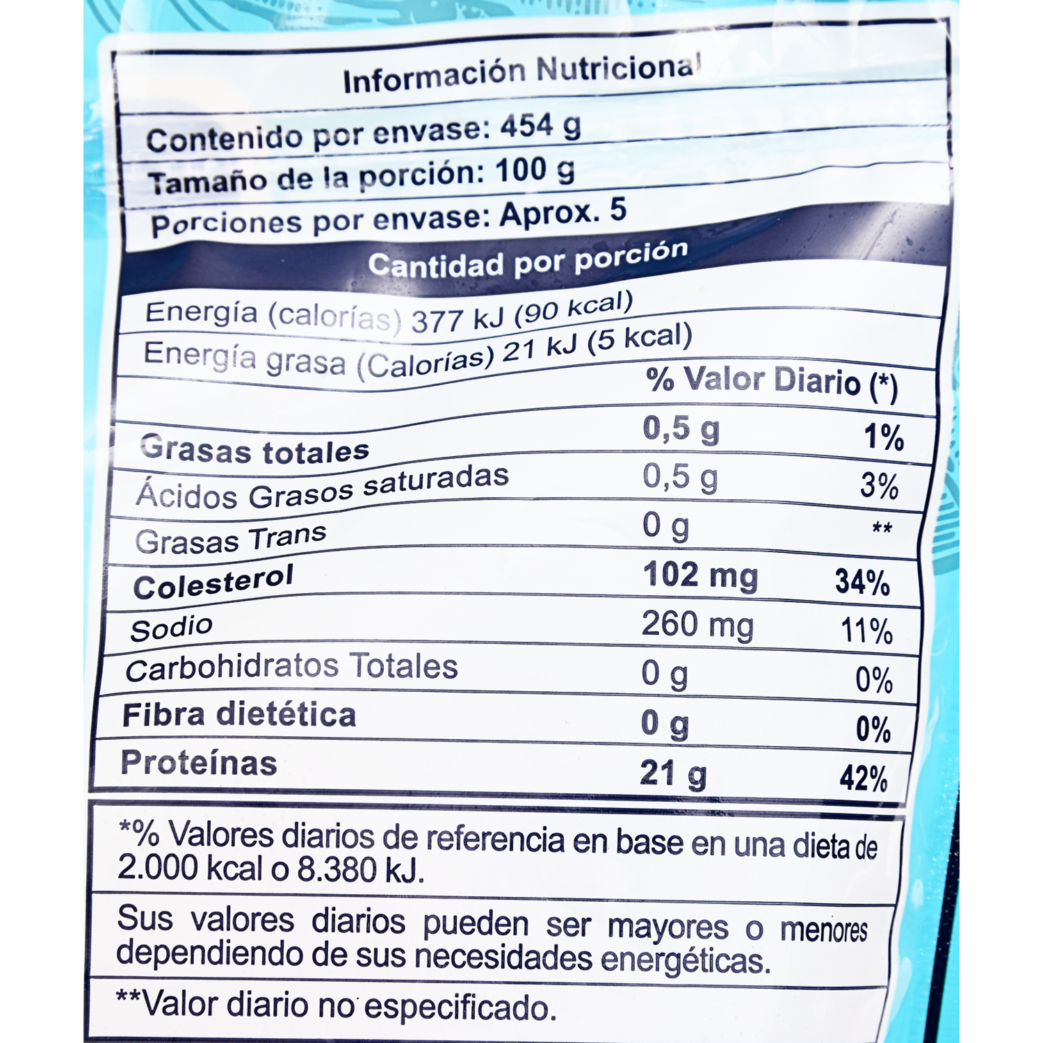 Mix De Mariscos Congelados EL ARTESANAL 454 G